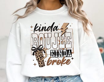 Coquette Choco Leopard Meio Chique Meio Quebrada PNG SVG, Coquette Laço Design de Sublimação Sarcástico, Sublimação Motivacional, Design Antissocial