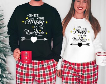 The Happy to my New Year Couple Png Svg, Love on New Years, NYE svg, Funny New Years Svg, Couples Download for New Years, New Years Shirt