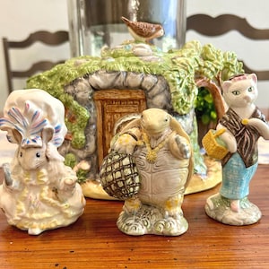 Vintage Beatrix Potter Figurines - Etsy
