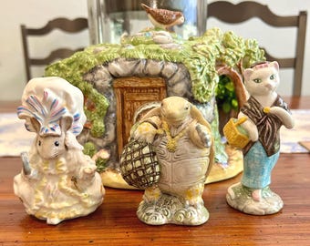 Beatrix Potter “peter With Postbag” Figurine, 1996, Royal Doulton