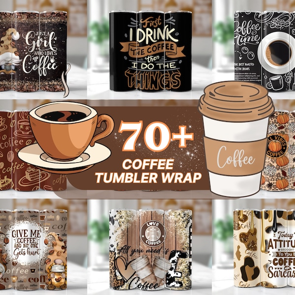 Coffee Tumbler Wrap, Funny Coffee Quotes Tumbler, 20oz Tumbler, First Drink The Coffee Sublimation, Coffee Lover PNG, Funny Coffee Humor PNG