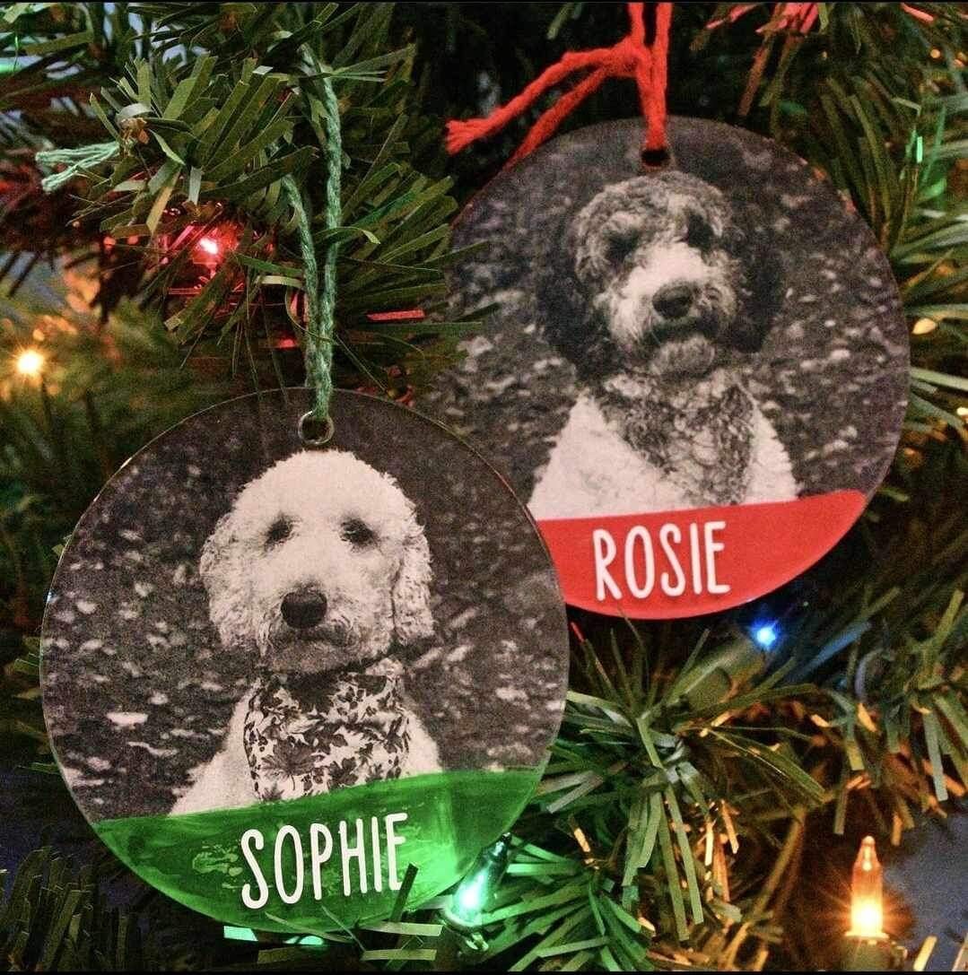 Dog Holiday Ornament Etsy