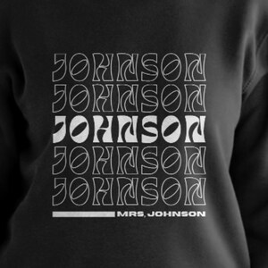 Custom Bride Sweatshirts, Bachelorette Merch, Bridal Gifts, Mrs.