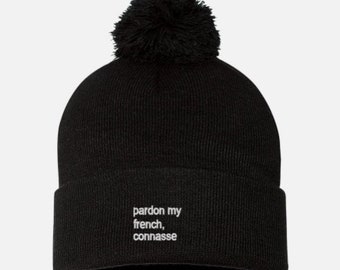 Pardon My French Beanie