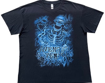 Triko estampado vintage Avenged Sevenfold [L]