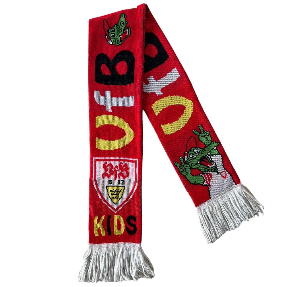 【正規vintage VFB Stuttgart football scarf】 vintage VFB Stuttgart football scarf】