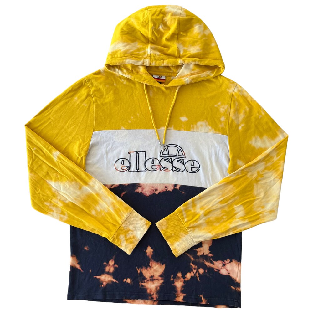 Tie dye ellesse hoodie sale