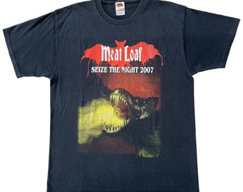 Triko con estampado vintage Meat Loaf - Seize The Night 2007 [M]