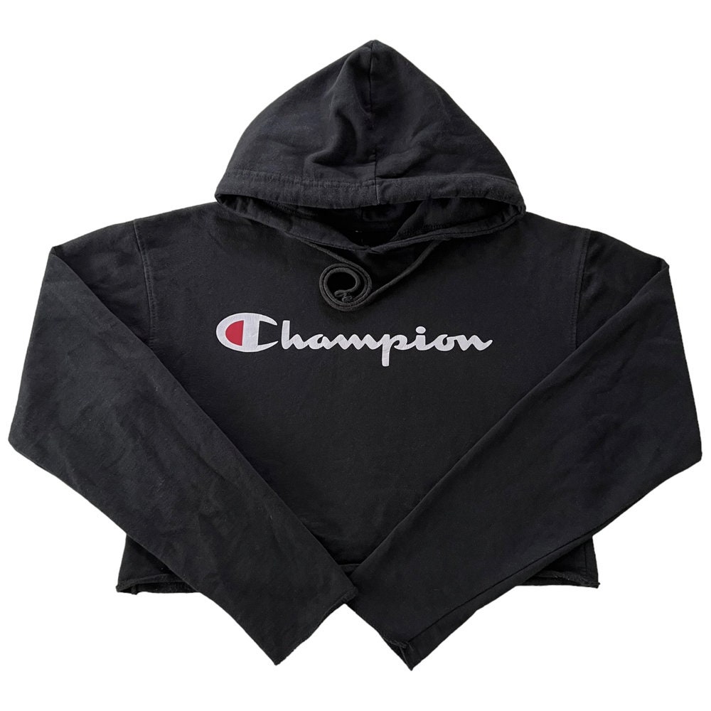 Hoodie crop shop champion
