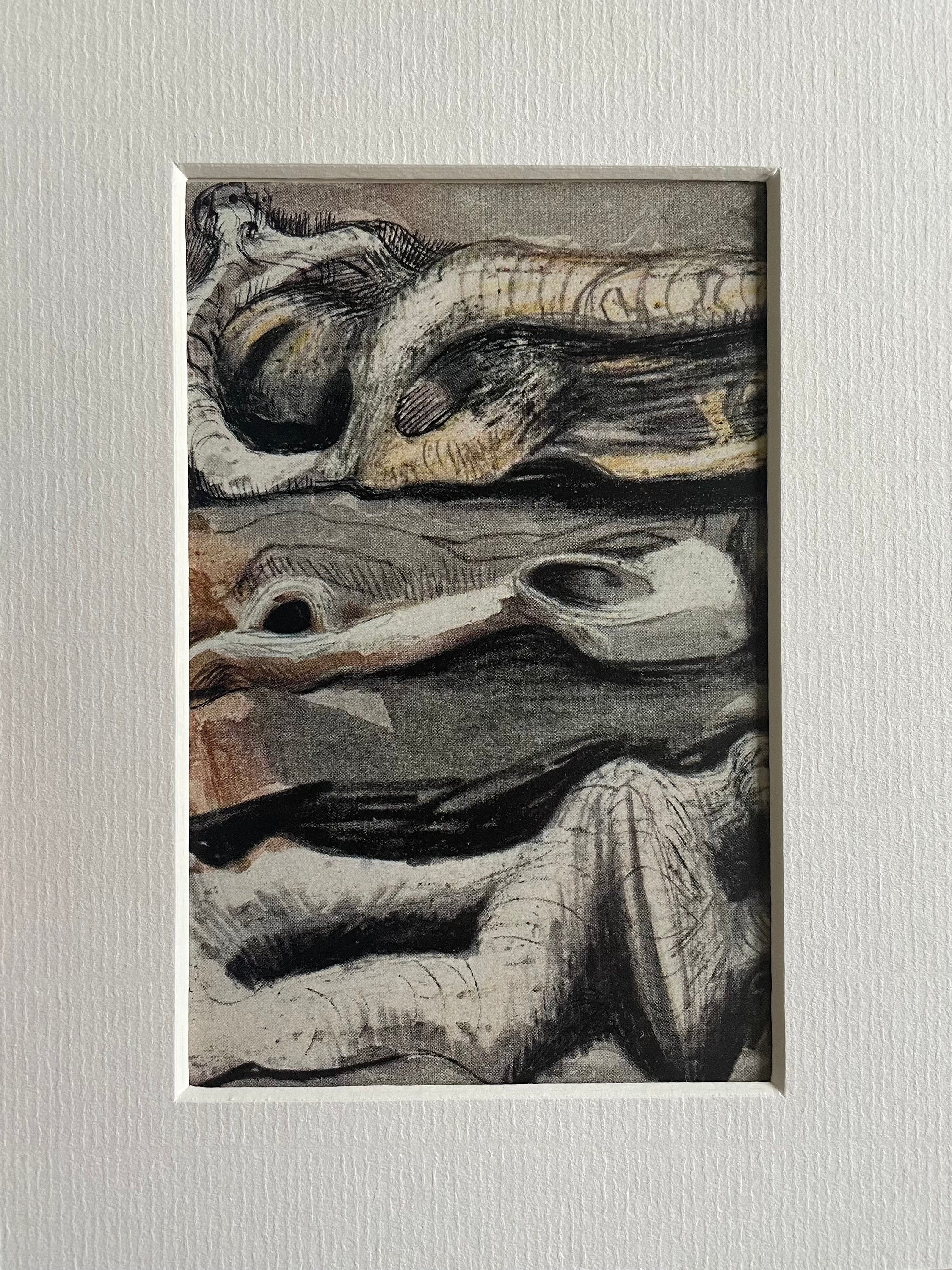 Henry Moore、STUDY、海外版超希少レゾネ、新品額付