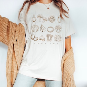 Crop Top | Vegetable Shirt | Produce Tee | Farm Homestead Humor | Garden Gift | Fruit Pun