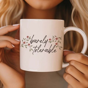 Pride and Prejudice Mug, Jane Austen Mug, Pride and Prejudice Quote, Jane Austen Quote, Book Quote Mug, Book Lover Mug, Christmas Gift