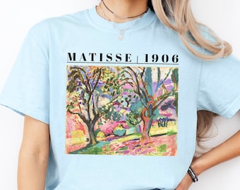 Henri Matisse Shirt, Fine Art Gift, Indie Cottagecore, Dark Academia, Famous Painting Tee, Impressionist Painter, Vintage Art