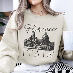 Florence Italy Sweatshirt, Ciao Bella, Italy Travel Gift, European Vacation, Family Trip Crewneck, Italian Vacation
