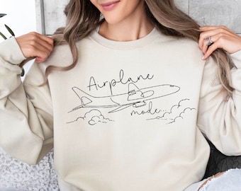 Airplane Mode Sweatshirt , Vacation Shirt, Family Travel, Adventurer Gift, Traveler, Group Shirt, Girls Trip, Vacay Mode
