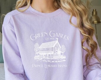 Anne van Green Gables Sweatshirt, Anne met een E Sweatshirt, Crewneck Sweatshirt, Literatuur Sweatshirt, Boek Lover Sweatshirt, Boek Lover