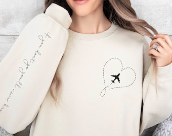Travel Sweatshirt, Vacation Shirt , Vacation Shirt, Family Travel, Adventurer Gift, Traveler, Girls Trip, Vacay Mode, Travel Quote