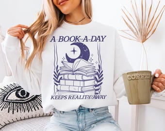 Bookish Sweatshirt, Bookworm Crewneck, Smut Reader, Book Boyfriend, Librarian Gift, BookLover Shirt, Bookish Gift, Trendy Bookish Shirt
