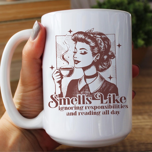Funny Bookish Mug, Light Academia, Bookish Gifts, Bookworm, Reader Mug, Booktok, Book Lovers Gift, Morally Grey, Romantasy Readers