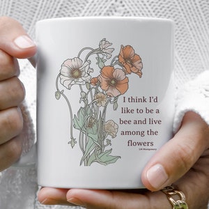 Anne of Green Gables Mug, Anne of Green Gables, Anne With an E, Green Gables Quote, Book Quote Mug, Book Lover Gift, Reader Gift, Literature