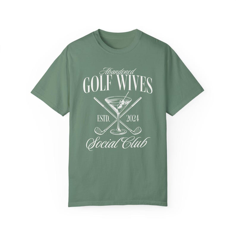 Abandoned Golf Wives Social Club Shirt, Funny Golf Wife Gift, Womens