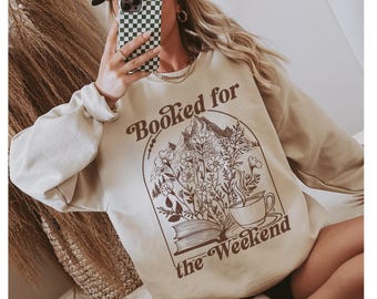 Bookish Sweatshirt, Bookworm Crewneck, Smut Reader, Book Boyfriend, Librarian Gift, BookLover Shirt, Bookish Gift, Trendy Bookish Shirt