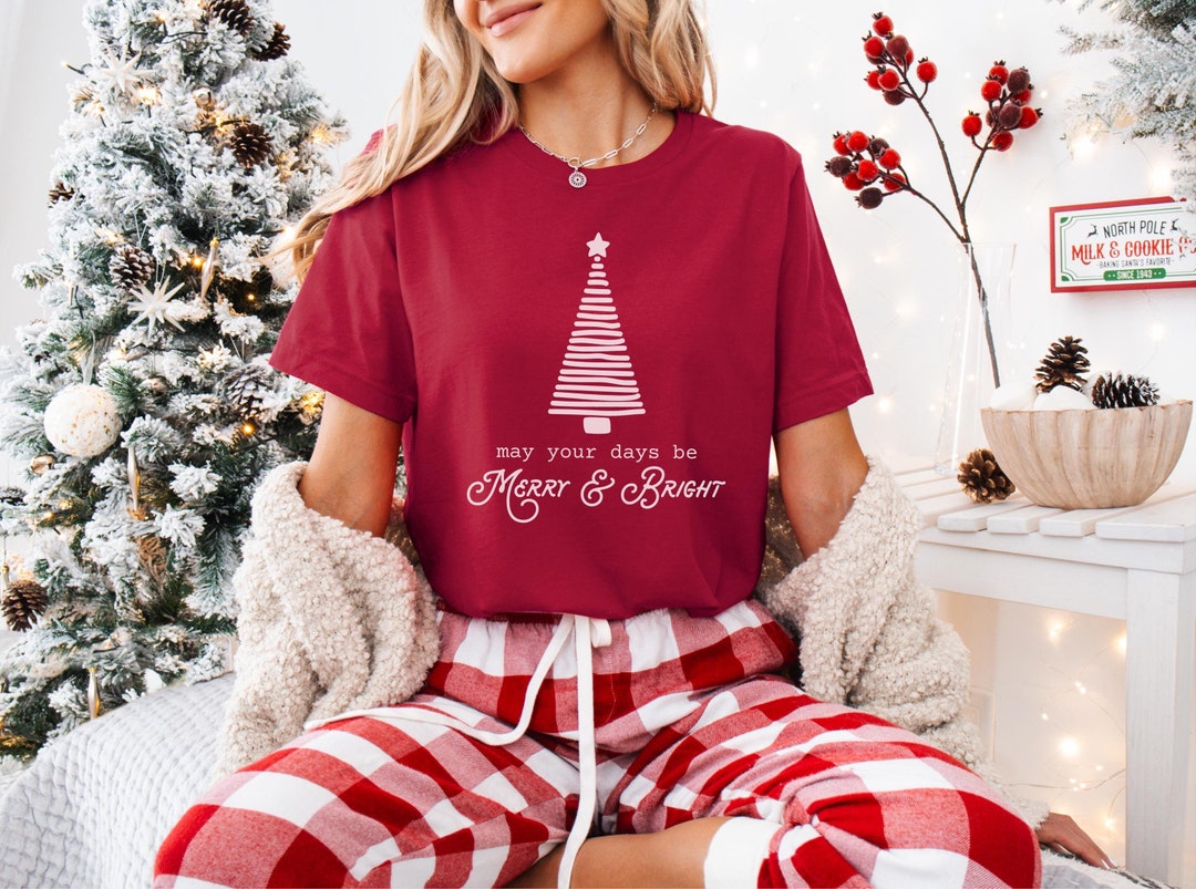 Joyeux Noël Tee Shirt Noel Femme Joyeux Noel Chemise De Nuit Noel