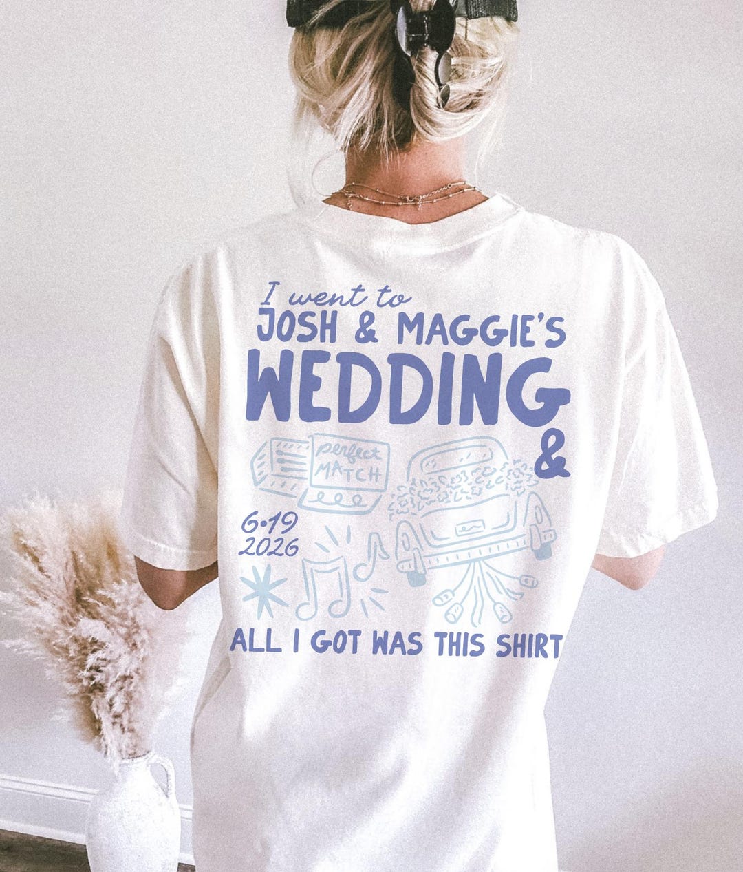 Wedding Merch Examples Custom Wedding Shirts, Personalized Bridal Party Gifts, Wedding Party ...