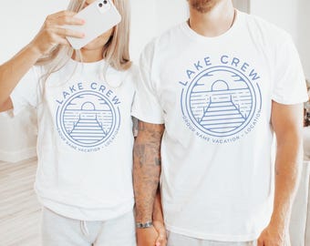 Personalized Family Vacation Shirts, Matching Group Shirts, Custom Family Matching, Lake Vacation, Friends Vacation, Family Travel Shirt