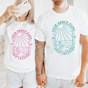 Personalized Family Vacation Shirts, Matching Group Shirts, Custom Family Matching, Beach Vacation, Friends Vacation, Family Travel Shirt