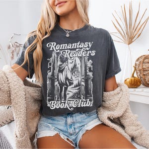 Romantasy Readers Book Club Shirt, Bookish Shirt, Smut Reader, Booklover Gift, Romance Reader, Book Lover Shirt, Bookish Gift, Book Trope