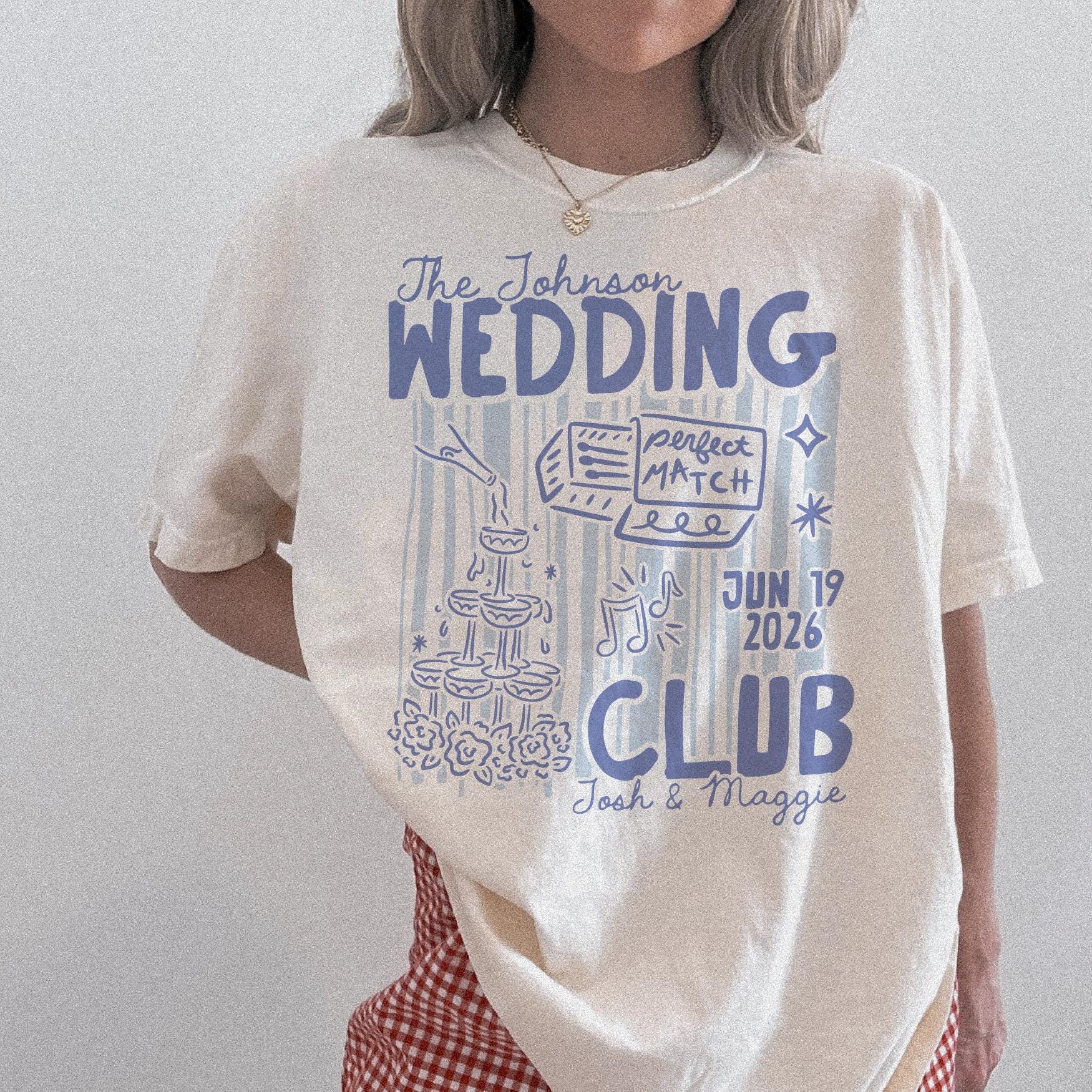 Wedding Merch Examples Custom Wedding Shirts, Personalized Bridal Party Gifts, Wedding Party ...