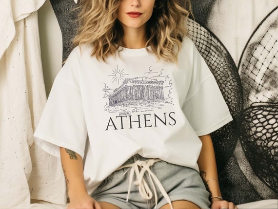 Athens Shirt, Athens Greece, European Travel Shirt, Travel Shirt, Athens Gift
