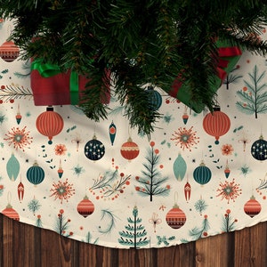 Vintage Christmas Tree Skirts, Christmas Tree Decor, Christmas Tree, Christmas Decor, Tree Skirt, Vintage Tree Skirt, Christmas Ornaments