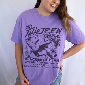 The Thirteen Shirt, Throne of Glass Merch, Manon Blackbeak, SJM Universe Merch, Sarah J Maas, Bookish Gift, Romantasy, Booktok, Bookstagram