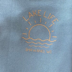 Customized Lake Life Sweatshirt
