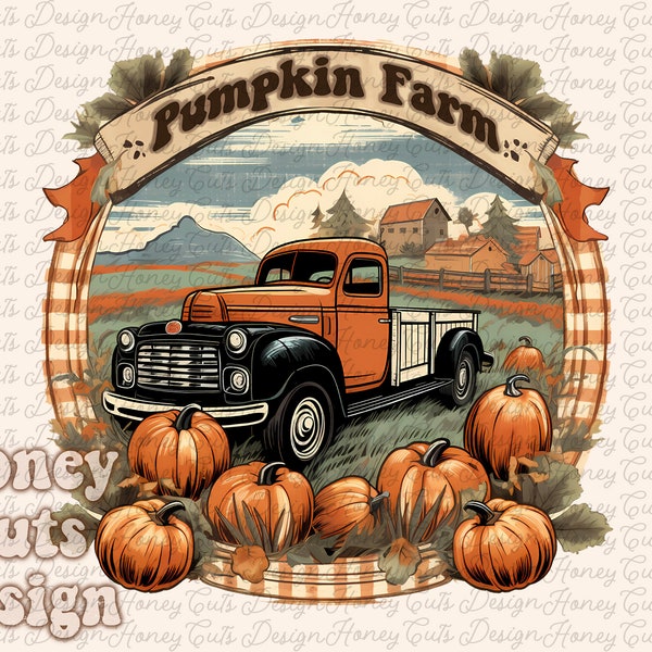 Fall PNG, Halloween Pumpkins digital files, Autumn sublimation design, Orange cream leaves PNG, Watercolor Sublimation, Thanksgiving PNG