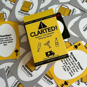 Duidelijk! Het ultieme drinkspel
