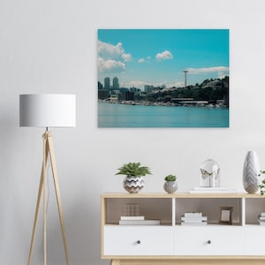 Space Needle Fotografie, Space Needle Fotografie, Neutrales Wanddekor, Travel Print, 8x10 Reisefotografie, Wohnzimmer Dekor, Home Decor