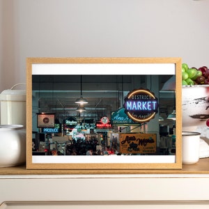 Los Angeles Print, Grand Central Market Fotografie, Neutrales Wanddekor, Travel Print, 8x10 Reisefotografie, Wohnzimmer Dekor, Home Decor