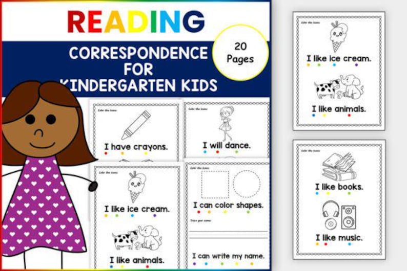 Boost Literacy Skills Reading Worksheets - Etsy