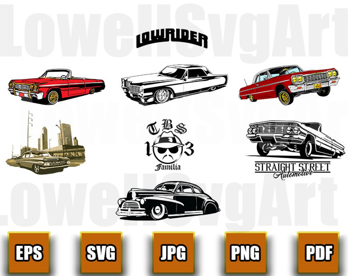 Lowrider Svg Lowrider Vector Lowrider Cutfile Lowrider - Etsy