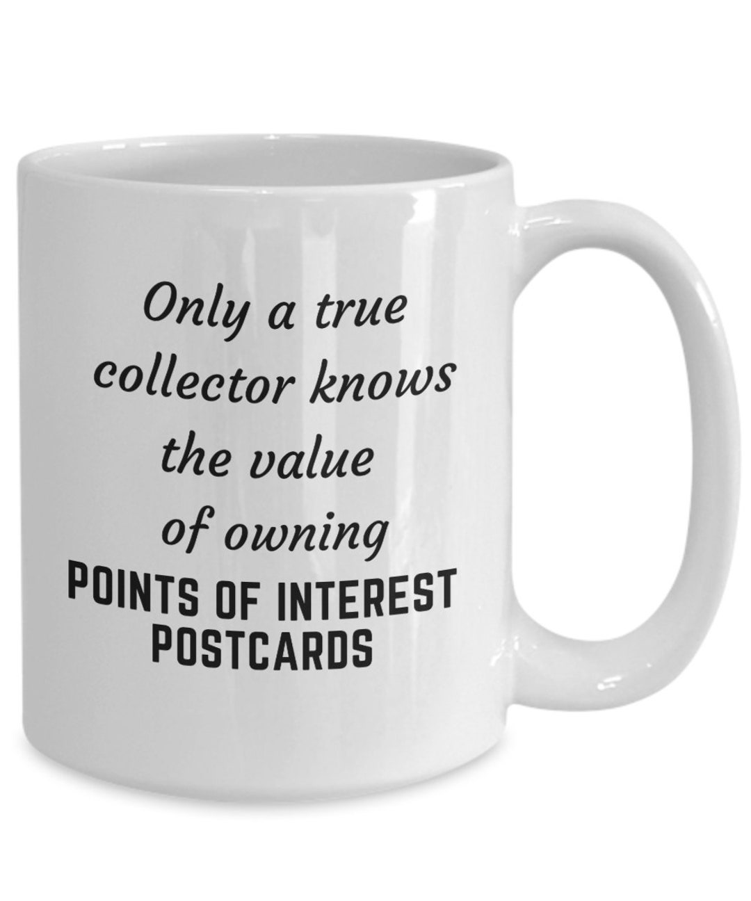 Points of Interest Postcard Collector Coffee Mug Etsy New Zealand