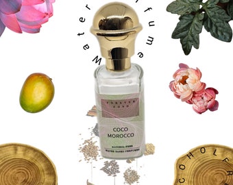 COCO MOROCCO - WATER perfume Spray,Sophisticated ,Fruity, Flowery,Long Lasting Perfume,Eau De Perfume,Gift