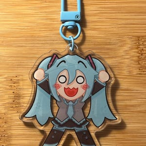 Hatsune Miku keychain