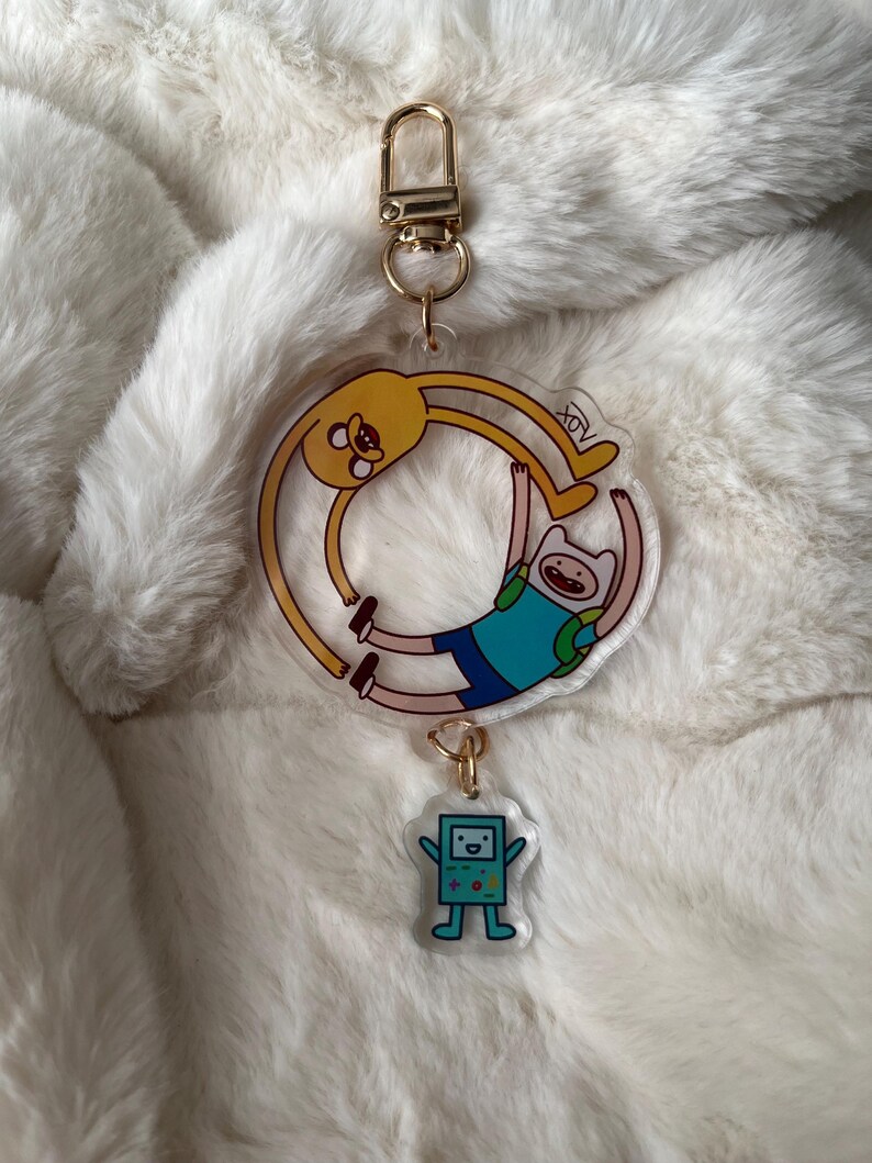Adventure Time Keychain. - Etsy