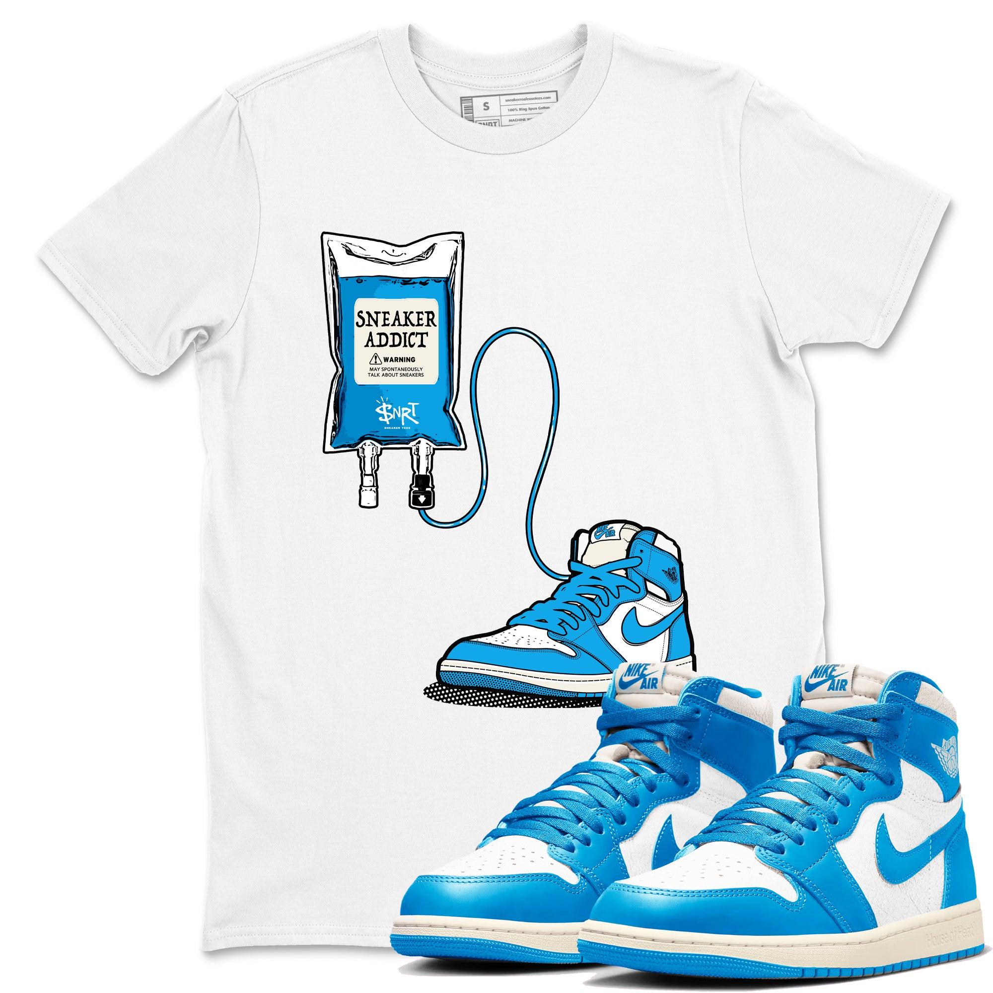 Sneaker Therapy Sneaker Tee - Unisex Sneaker Shirts To Match Jordans 1s Retro UNC Reimagined