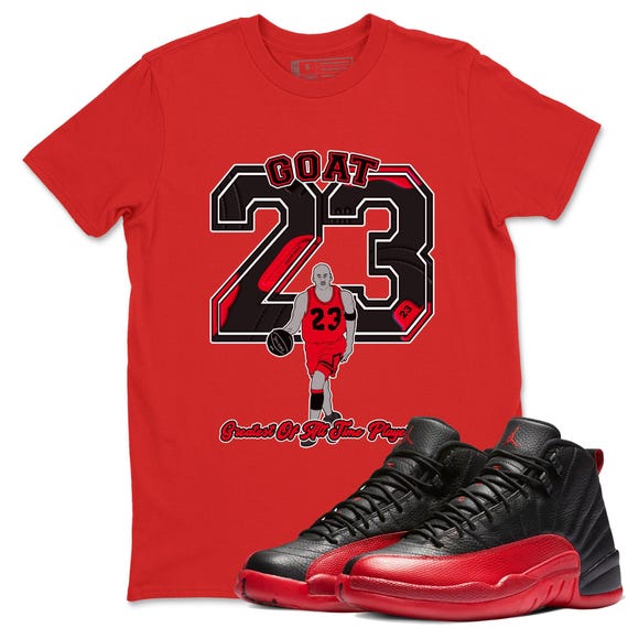 12 Flu Game Jordan 12s Goat Air Jordan 12 Reverse Flu Game CT8013
