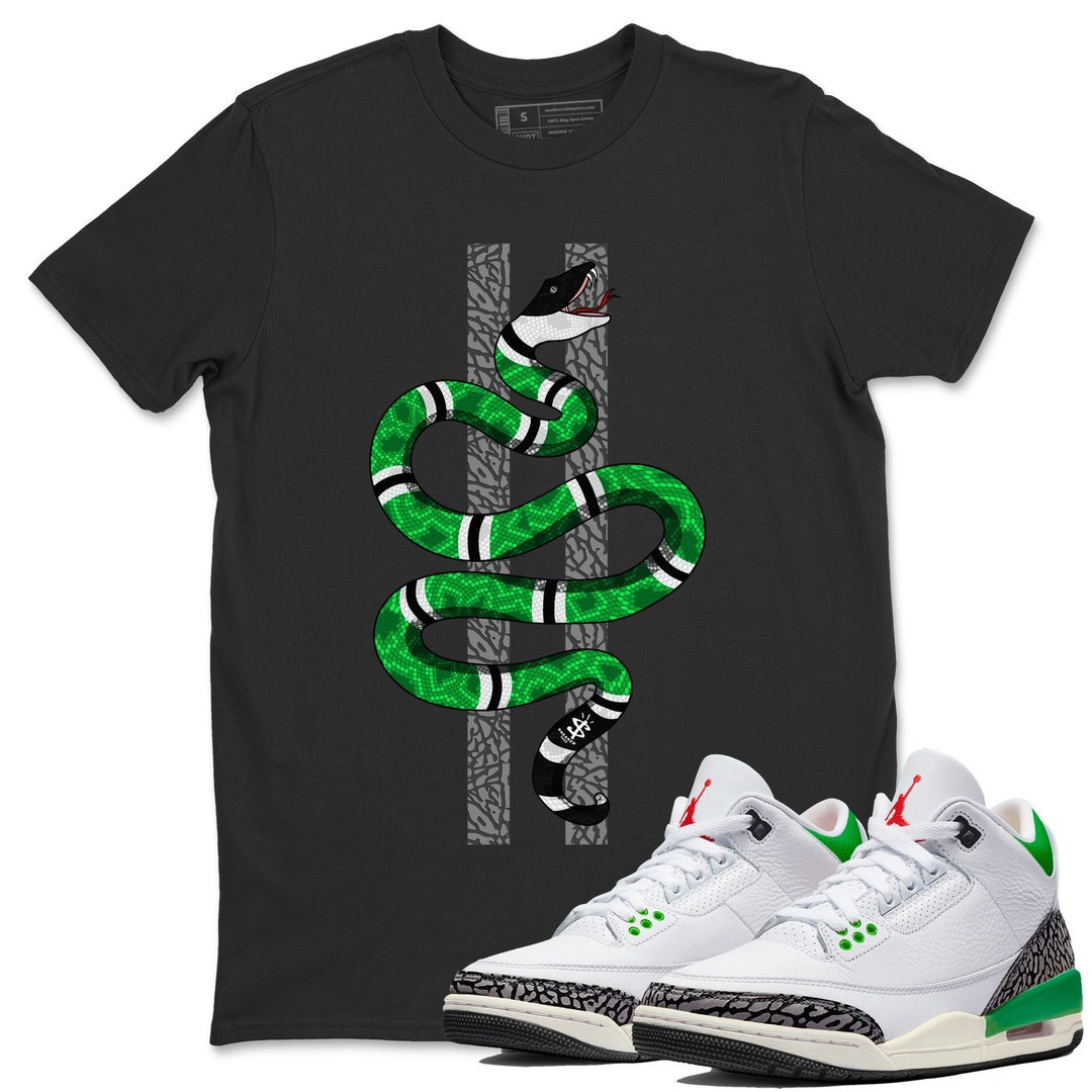 L/S T-SHIRT SNAKE / BLK