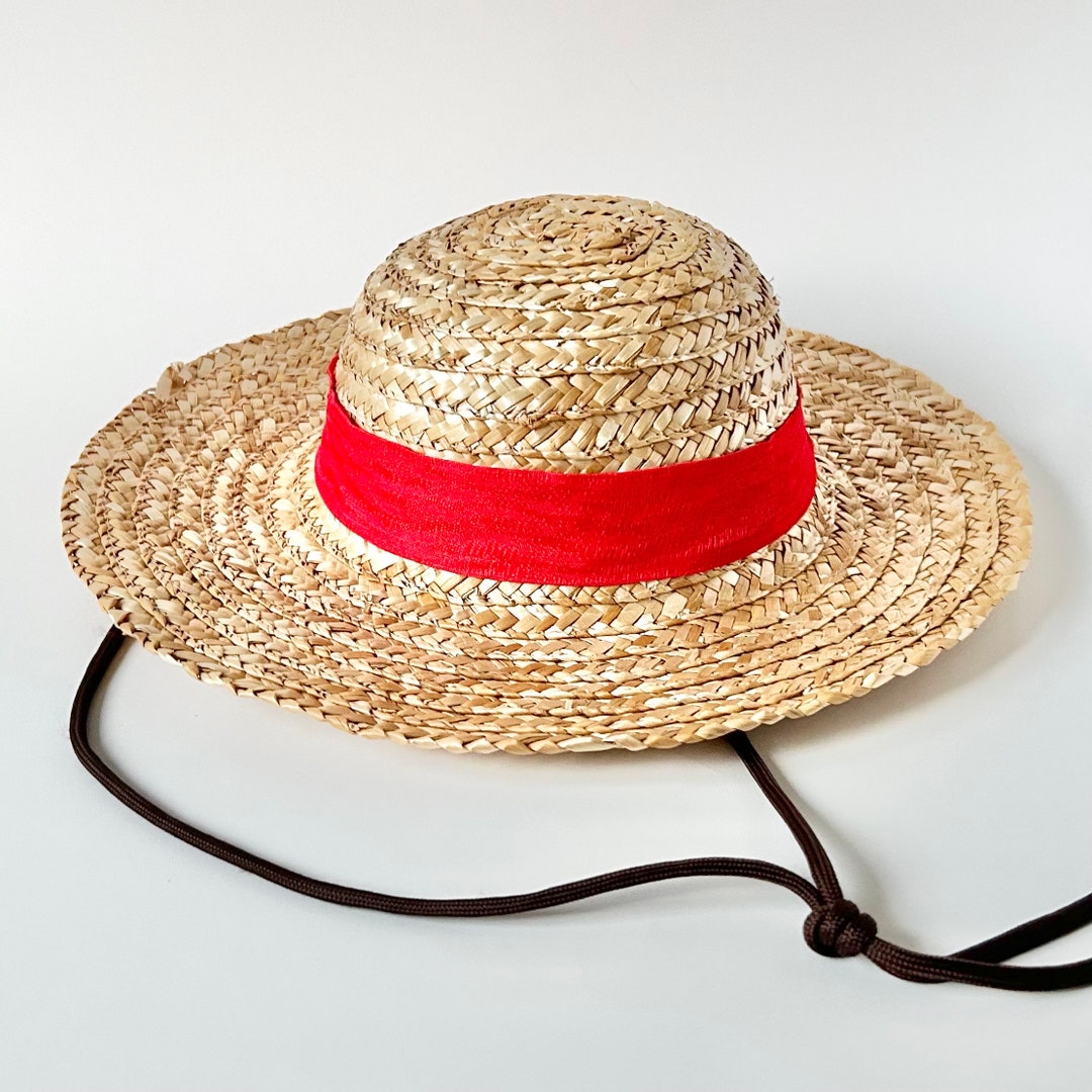 Monkey D Luffy Straw Hat One Piece Straw Hat Luffy Cosplay Hat - Etsy ...